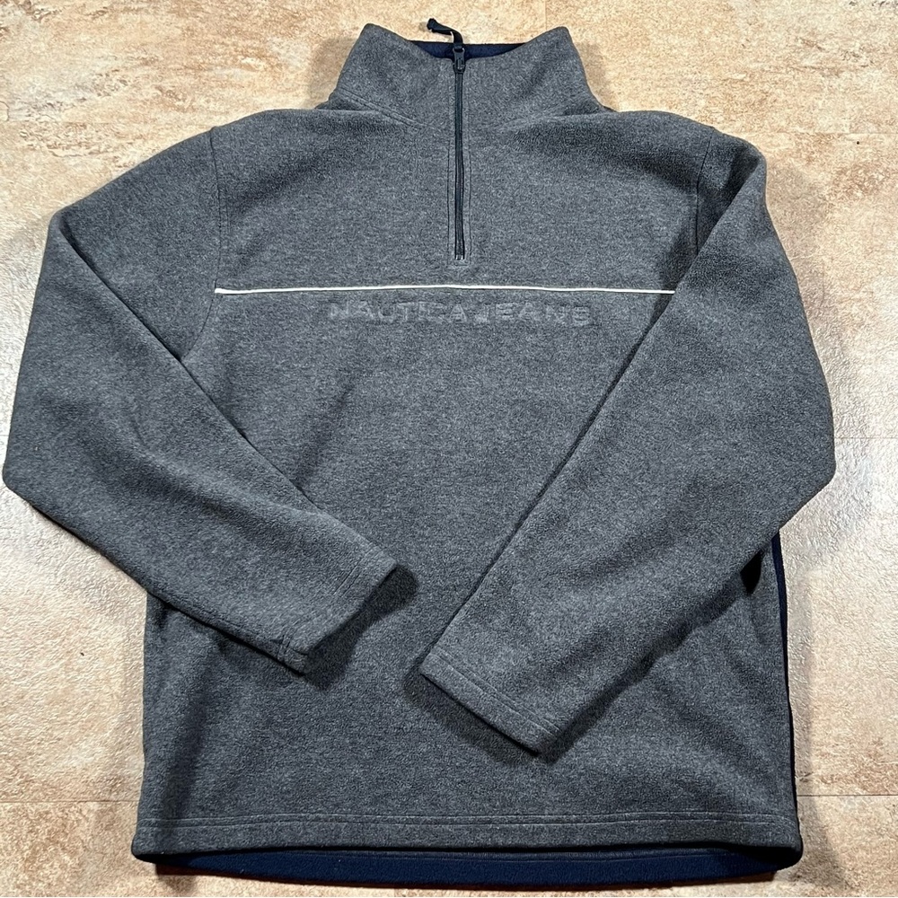 Vintage‎ Nautica Jeans Company Pullover Fleece Sweater